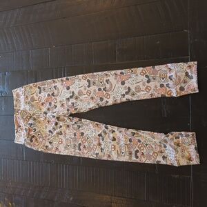 Disney snack print leggings